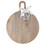Tablesugar Medium Round Board With Cut Out Handle - Grey Finish