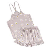 Bella P2357 Cami + Ruffled Short - Daisy