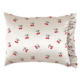 Faithworks P2433 Ruffled Satin Pillowcase - Mon Cheri