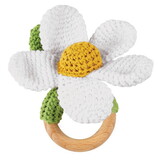 Stephan Baby P2729 Rattle - White Daisy