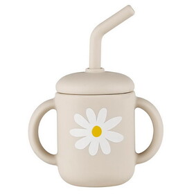 Stephan Baby P2735 Silicone Sippy Cup - Daisy