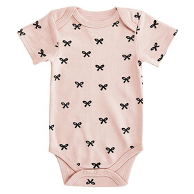 Stephan Baby P2743 Snapshirt - Pink Bow