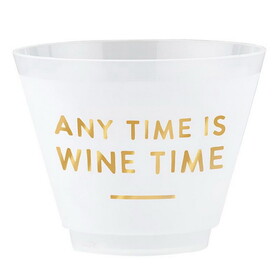 Tablesugar Wine Frost Cups - Wine Time - Set of 8