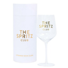 Sippin' Pretty Wine Glass - The Spritz Club