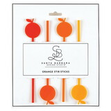 Sippin' Pretty Stir Sticks - Orange