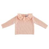 Stephan Baby P6702 Pink Ruffle Sweater