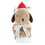 Stephan Baby Swaddle Blanket - Plush Dog Rattle