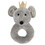 Stephan Baby Swaddles with Plush Rattle - Mouse King