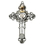 Christian Brands P68E05 5" Enamel Sacramental Cross- RCIA