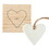 Face to Face Ceramic Ornament - Heart - Joy