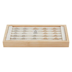 Kingdom Jewelry Filled Ring Display - Jesus is the Vine - Gold/Silver - 24 pcs