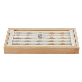 Kingdom Jewelry Filled Ring Display - Faithful Heart - Silver/Gold - 24 pcs