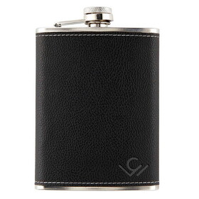 Cole Wheeler P7508 8oz Leather Hip Flask