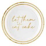 Slant P9036 Paper Plate - Let Them Eat Cake