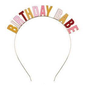 Slant P9043 Headband - Birthday Babe