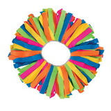 Faithworks P91212 PomPooch Leash Poms - Fiesta Light