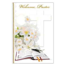 Alfred Mainzer PAW68265 Welcome Pastor Card