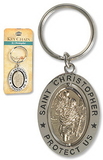 Christian Brands PD018 St Christopher Revolving Key Ring