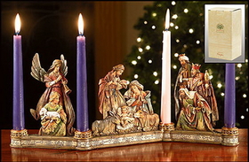 Christian Brands PD024 Nativity Candleholder