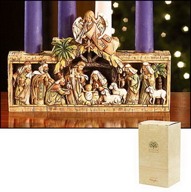 Christian Brands PD026 5" Nativity Candleholder