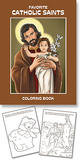 Aquinas Press PS017 Favorite Catholic Saints Coloring Book