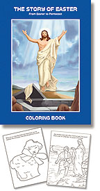Milagros PS023 The Story of Easter Coloring Book