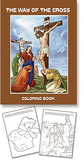 Aquinas Press PS025 The Way Of The Cross Coloring Book