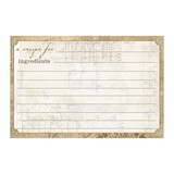 C.R. Gibson Q12-12119 Perfect Setting Recipe Cards