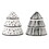 PURE Design Ceramic Salt + Pepper Tree Shakers