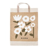 PURE Design R0044 Natural Market Tote - Bloom