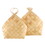 PURE Design R0090 Nested Wood Fiber Baskets - Natural