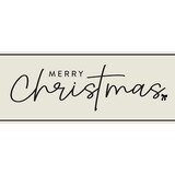 PURE Design R0099 Paper Table Runner - Merry Christmas