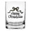 Tablesugar DOF Rocks Glass - Merry Christmas