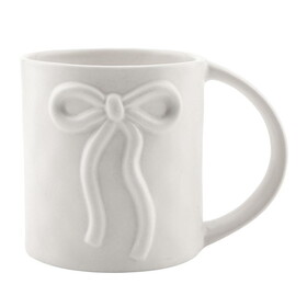 Tablesugar R0121 Wide Handle Bow Mug - Ivory