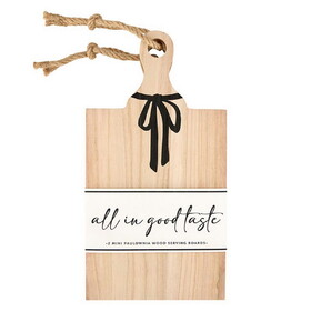 PURE Design Mini Paulownia Wood Boards - All In Good Taste