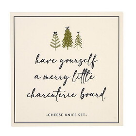 PURE Design Bow Charcuterie Cheese Knives - Little Christmas