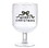 PURE Design R0157 Stackable Acrylic Wine Glasses - Merry Christmas