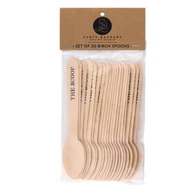 Tablesugar Birch Spoon - The Scoop - Set of 20