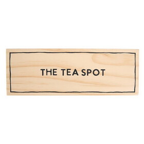 Sippin' Pretty Wood Tea Bag Holder