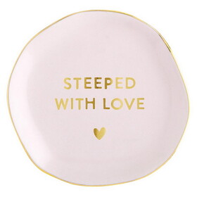 Sippin' Pretty Ceramic Tea Bag Holders - Steeped with Love