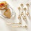 Sippin' Pretty R0224 Gold Bee Spoons - Set of 4