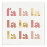 Holiday R0255 Cocktail Napkins - Fa La La