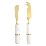 Tablesugar R0273 Marble Cheese Knives - Set of 2