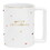 Holiday Gold Foil Ceramic Organic Mug - Merry Everything Hearts