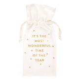 Holiday Wine Bag - Most Wonderful Time
