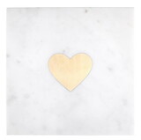 Holiday Marble Serving Board - Heart