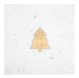 Holiday Marble Serving Board - Tree