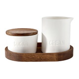 Face to Face R0332 Face to Face Ceramic Cream + Sugar Set