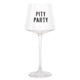 Face to Face Wine Glass - Pity Party