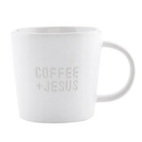 Face to Face Ceramic Coffee Mug - Coffee + Jesus